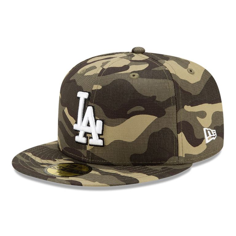 Gorras New Era 59fifty Camuflados - LA Dodgers MLB Armed Forces 19624WYBK